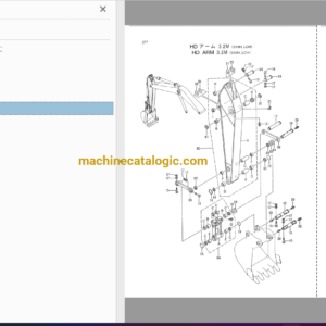 Hitachi EX300-3C,EX300LC-3C,EX310H-3C,EX310LCH-3C Excavator Full Parts and Engine Parts Catalog