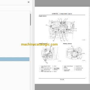 Hitachi ZX450-3,ZX450LC-3,ZX470H-3,ZX470LCH-3,ZX500LC-3,ZX520LCH-3 Hydraulic Excavator Technical and Workshop Manual