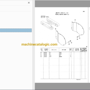 Hitachi ZX130L Excavator Full Parts Catalog