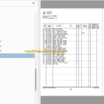 Hitachi EX300-3C,EX300LC-3C,EX310H-3C,EX310LCH-3C Excavator Full Parts and Engine Parts Catalog