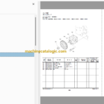 Hitachi ZW40-5B Wheel Loader Full Parts and Engine Parts Catalog
