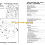 Tigercat 855C, L855C Feller Buncher Service Manual (85510101 - 85512000)