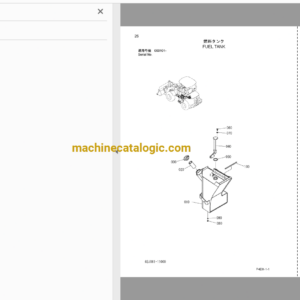 Hitachi ZW50 Wheel Loader Full Parts and Engine Parts Catalog