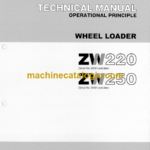 TCM ZW220,ZW250 Wheel Loader Operation Principle Technical Manual