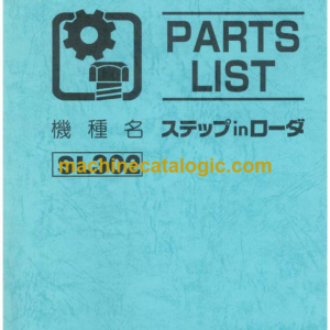 Furukawa SL302(LX20SL-3) Parts Catalog