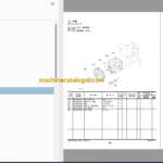 Hitachi ZW50 Wheel Loader Full Parts and Engine Parts Catalog