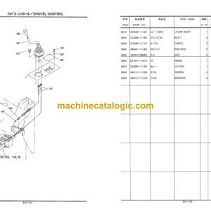 Furukawa SL302(LX20SL-3) Parts Catalog