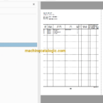 Hitachi ZX280-5G,ZX280LC-5G Hydraulic Excavator Full Parts Catalog