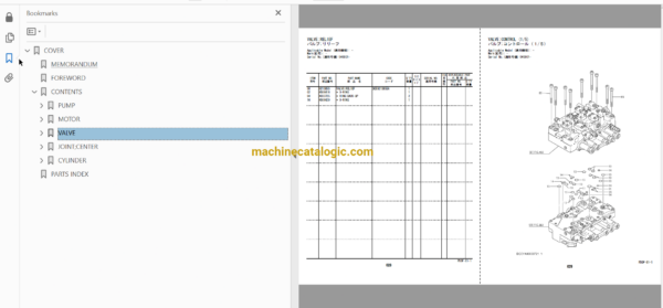 Hitachi ZX280-5G,ZX280LC-5G Hydraulic Excavator Full Parts Catalog