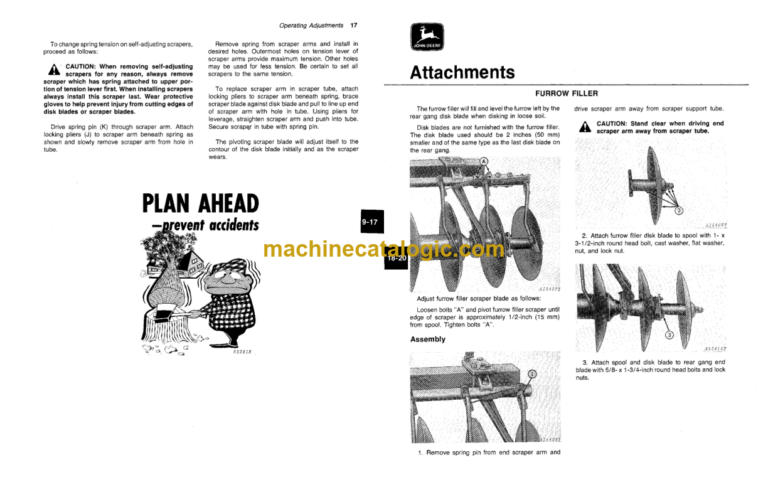 John Deere 440 Offset Disk Operator's Manual (OMA38865)
