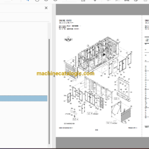 Hitachi EX2600-7, EX2600-7B Hydraulic Excavator Full Parts Catalog