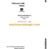 John Deere 1630 and 1640 Disks Operator's Manual (OMA35126)