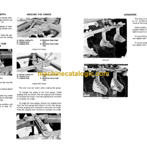 John Deere 1630 and 1640 Disks Operator’s Manual (OMA35126)