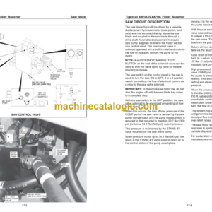 Tigercat X870C, LX870C Feller Buncher Service Manual