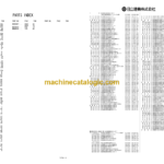 Hitachi ZX70B Battery Excavator Parts Catalog