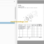 Hitachi ZW50-5B Wheel Loader Full Parts and Engine Parts Catalog