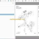Hitachi ZX300-5A,ZX300LC-5A,ZX300LCH-5A Hydraulic Excavator Full Parts and Engine Parts Catalog