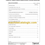 Tigercat X822C, LX822C, X830C, LX830C Feller Buncher Service Manual (83061001 - 83063000)
