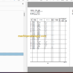 Hitachi EX5600-6 Hydraulic Excavator Full Parts Catalog