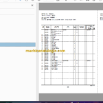 Hitachi ZX210-5B,ZX210LC-5B,ZX210LCN-5B,ZX240N-5B Hydraulic Excavator Full Parts Catalog