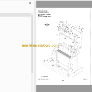 Hitachi ZX350LC-6 Hydraulic Excavator Full Parts Catalog