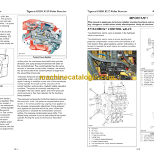 Tigercat 822D, L822D Feller Buncher Service Manual