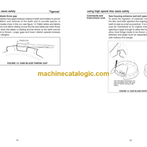 Tigercat 860, 870, L870 Feller Buncher Service Manual (8600501 – 86011499)