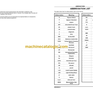 Hitachi AH350-D, AH400-D Articulated Dump Truck Service Manual