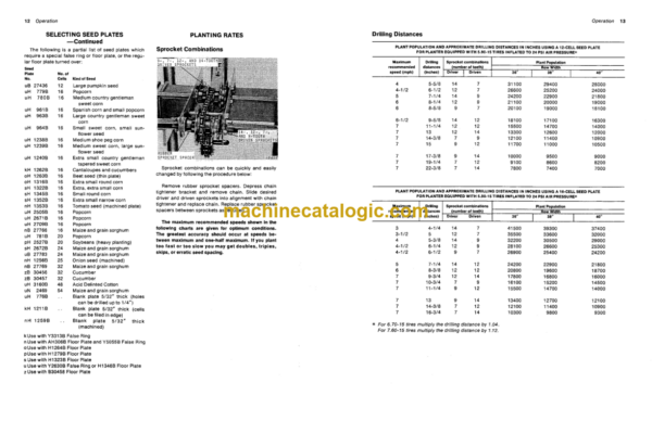 John Deere 6100 Series Cotton and Maize Planters Operator's Manual (OMA21680)