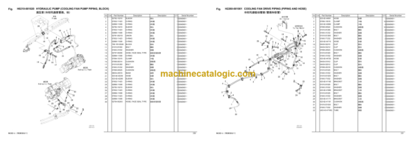 Komatsu WA380-6 Wheel Loader Parts Book (AC0001 and up)