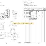 Hitachi ZW180PL-5B Wheel Loader Parts Catalog