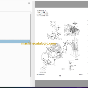 Hitachi ZX60C-5A Hydraulic Excavator Full Parts Catalog