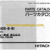 Hitachi D1105-B-R1 Kubota Diesel Engine Parts Catalog