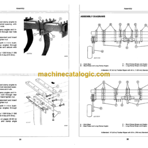 John Deere 55 Toolbar Ripper Operator’s Manual (OMA30490)