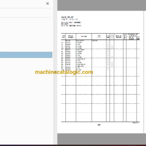 Hitachi EX5600-6,EX5600E-6 Hydraulic Excavator Full Parts Catalog