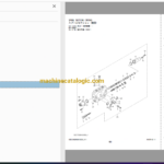 Hitachi ZX60C-5A Hydraulic Excavator Full Parts Catalog