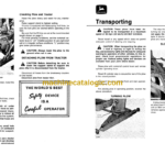 John Deere 135A and 145A Series Semi-Integral Moldboard Plows Operator's Manual (OMA33858)