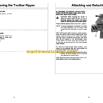 John Deere 55 Toolbar Ripper Operator's Manual (OMA30490)