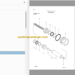 Hitachi ZX135US, ZX135US-E, ZX135USK Excavator Full Parts Catalog