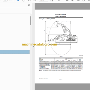 Hitachi ZX470-6, ZX470LC-6, ZX490H-6, ZX490LCH-6, ZX490R-6, ZX490LCR-6, ZX530LCH-6 Hydraulic Excavator Technical and Workshop Manual