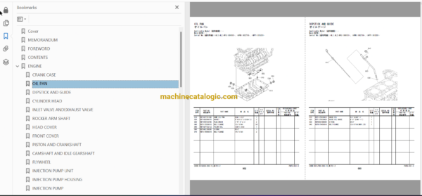 Hitachi ZW75 Wheel Loader Full Parts Catalog