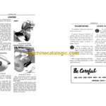 John Deere 810 Integral Three Bottom Special Trash Plow Operator's Manual (OMA85258)