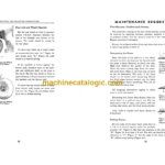 John Deere Integral Tractor Plows M1A and M2A MT1A and MT2A for Models M and MT Tractors Operator's Manual (OMA111151)