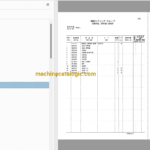 Hitachi ZX70, ZX70LC, ZX80, ZX80LCK, ZX80SB, ZX80SBLC Excavator Full Parts Catalog