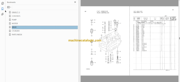 Hitachi EX60LCT-3 Telescopic Crawler Crane Full Parts Catalog