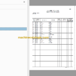 Hitachi ZX135US-3, ZX135USK-3 Hydraulic Excavator Full Parts Catalog