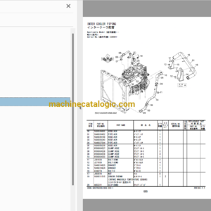 Hitachi ZX210H-7, ZX210LCH-7 (TURKEY Spec.) Hydraulic Excavator Full Parts Catalog