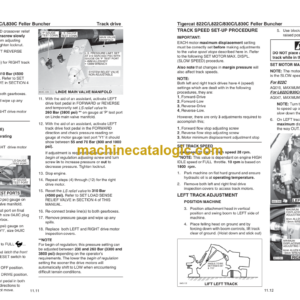 Tigercat 822C, L822C, 830C, L830C Feller Buncher Service Manual (82221001 – 82223000)