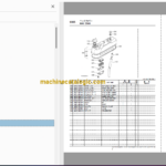 Hitachi LX15SL-7 Step In Loader Parts and Engine Parts Catalog