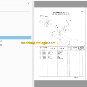 Hitachi ZX70, ZX70LC, ZX80, ZX80LCK Excavator Full Parts Catalog